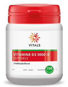 Vitals Vitamine D3 3000ie Softgels