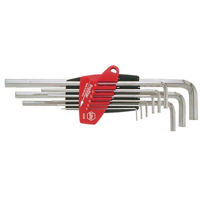 Inbussleutelset haaks in houder 9-delig SB352S9 Wiha 07190