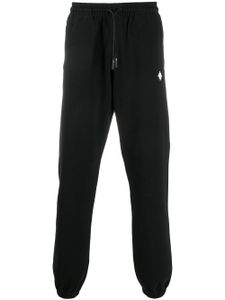 Marcelo Burlon County of Milan pantalon de jogging à logo brodé - Noir