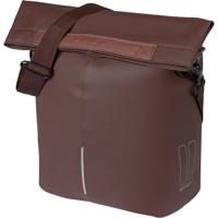 Basil shopper city mik hooks 14-16l vegan leather bruin