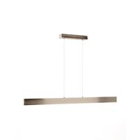 Kave Home Hanglamp 'Boadella' LED-balk, 100cm, kleur Zilver