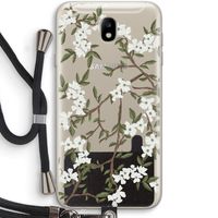 Blossoming spring: Samsung Galaxy J7 (2017) Transparant Hoesje met koord