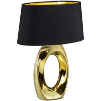 Elegante LED Tafellamp - Mat Goud Keramiek - E27 Fitting