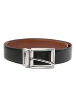 Barbour ceinture réversible Fife en cuir - Noir