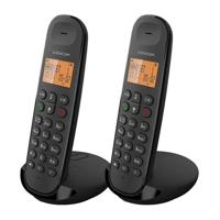 Draadloze vaste telefoon - LOGICOM - DECT ILOA 255T DUO - Zwart - Met antwoordapparaat
