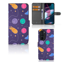 Motorola Edge 30 Pro Wallet Case met Pasjes Space - thumbnail