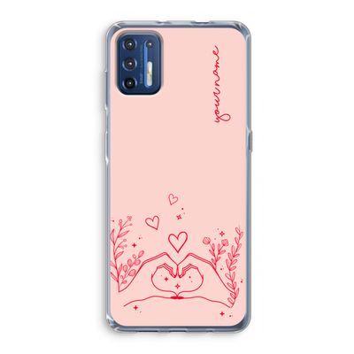 Love is in the air: Motorola Moto G9 Plus Transparant Hoesje