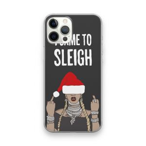 Came To Sleigh: iPhone 12 Pro Max Transparant Hoesje