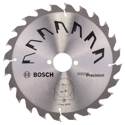 Bosch Accessoires Cirkelzaagblad Precision 190X2X30/-,T24 - 2609256869