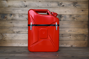 Jerrycan Giftbox 20L - Rood - Unieke Opbergdoos - Stoere Stalen Jerrycan - Multifunctioneel Cadeau - Originele Opberger