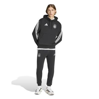 adidas Duitsland DNA Trainingspak Hooded 2026-2028 Zwart Wit adidas Duitsland DNA Trainingspak Hooded 2026-2028 Zwart Wit