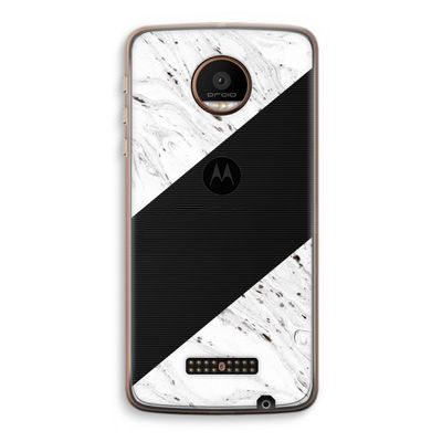 Biggest stripe: Motorola Moto Z Force Transparant Hoesje