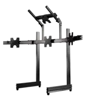 Next Level Racing - ELITE QUAD MONITOR STAND CARBON GREY Next Level Racing - ELITE QUAD MONITOR STAND CARBON GREY