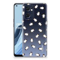 TPU bumper voor OPPO Reno 7 5G | Find X5 Lite Pinguïn