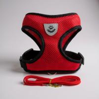 Ademend Reflecterend Katten en Hondenharnas met Riem