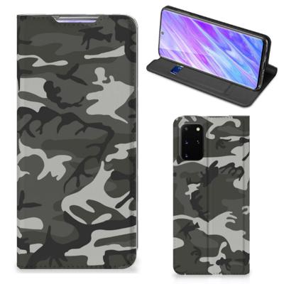 Samsung Galaxy S20 Plus | Hoesje met Magneet | Army Light