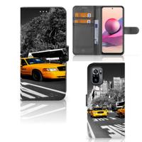 Xiaomi Redmi Note 10S | 10 4G | Poco M5s | Flip Cover | New York Taxi