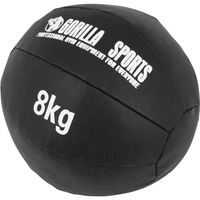 Gorilla Sports Medicijnbal - Medicine Ball - Kunstleer - 8 kg - thumbnail