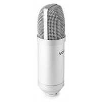 Vonyx CMS300S USB Studio microfoon met verstelbare arm - Titanium - thumbnail