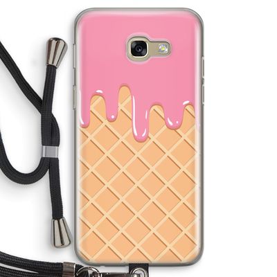 Ice cream: Samsung Galaxy A5 (2017) Transparant Hoesje met koord