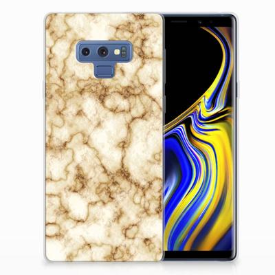 Samsung Galaxy Note 9 | TPU | Siliconen hoesje | Marmer Goud