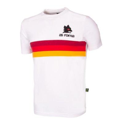 COPA Football - AS Roma Stripes T-Shirt - Wit