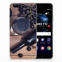 Huawei P10 | Siliconen Case | Wijn