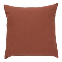 Hesperide Sierkussen Granada - 2x - terracotta - 40 x 40 cm - polyester - voor buiten - tuinkussen