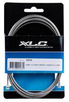 XLC Kabel rem a binnen 1.5x4000 rvs 2 nipp