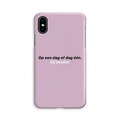 gij beslist: iPhone Xs Volledig Geprint Hoesje