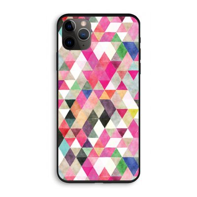 Gekleurde driehoekjes: iPhone 11 Pro Biologisch afbreekbaar hoesje