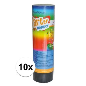 10x voordelige kleine party poppers   -