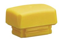 Halder Kunststofhamerkop | hoofd-d. 30 x 40 mm | polyurethaan geel middelhard | 1 stuk - 3511.040 3511.040 - thumbnail