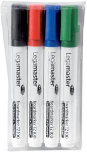 Legamaster whiteboardmarker set 4 stuks