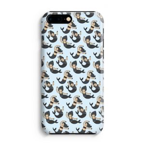 Zeemeermin: iPhone 8 Plus Volledig Geprint Hoesje