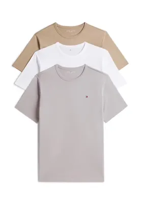 Tommy Hilfiger 3-pak Heren Katoenen T-Shirt - O neck