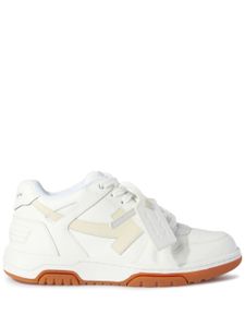 Off-White baskets Out of Office en cuir - Blanc