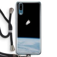 Alone in Space: Huawei P20 Transparant Hoesje met koord