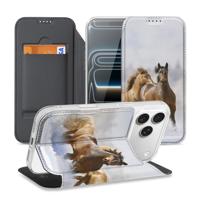 Book Case Apple iPhone 17 Pro Max Paarden