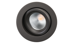 LED inbouwspot 7W 4000K 620 lumen Grafiet dimbaar SG Junistar LUX Isosafe Indoor / Outdoor 902529
