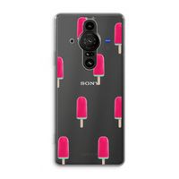 Waterijsje: Sony Xperia Pro-I Transparant Hoesje Waterijsje: Sony Xperia Pro-I Transparant Hoesje