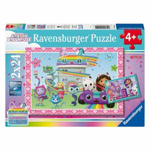 Ravensburger Legpuzzel gabby&apos;s poppenhuis, 2x24st.
