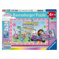 Ravensburger Legpuzzel gabby&apos;s poppenhuis, 2x24st.