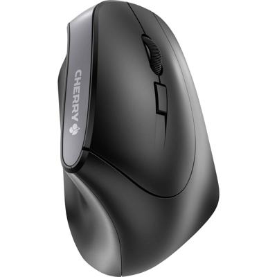 CHERRY MW 4500 Ergonomische muis Radiografisch Optisch Zwart 6 Toetsen 1200 dpi Ergonomisch