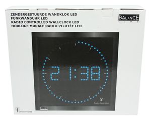 Balance He-clock-27 Aluminium Led Wandklok