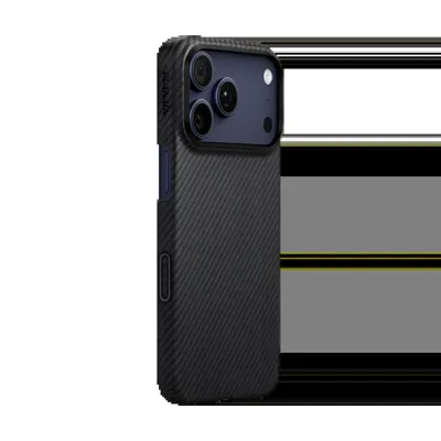 Pitaka Ultra slim hoesje iPhone 17 Pro Max - Black/Grey
