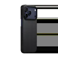 Pitaka Ultra slim hoesje iPhone 17 Pro Max - Black/Grey
