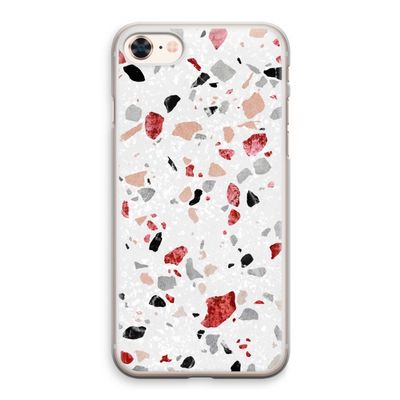 Terrazzo N°12: iPhone 8 Transparant Hoesje