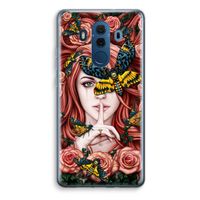 Lady Moth: Huawei Mate 10 Pro Transparant Hoesje
