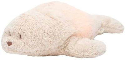 Moonie Slaapknuffel Zeehond Humming Seal Sand Beige 2.0